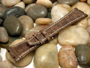 Prototipo Capolavoro Vintage Alligator Leather Limited Edition Strap For Audemars Piguet Royal Oak Offshore