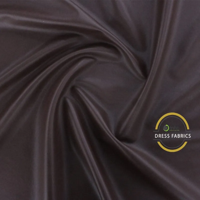 Pu Leather Chocolate Fabric 140cm