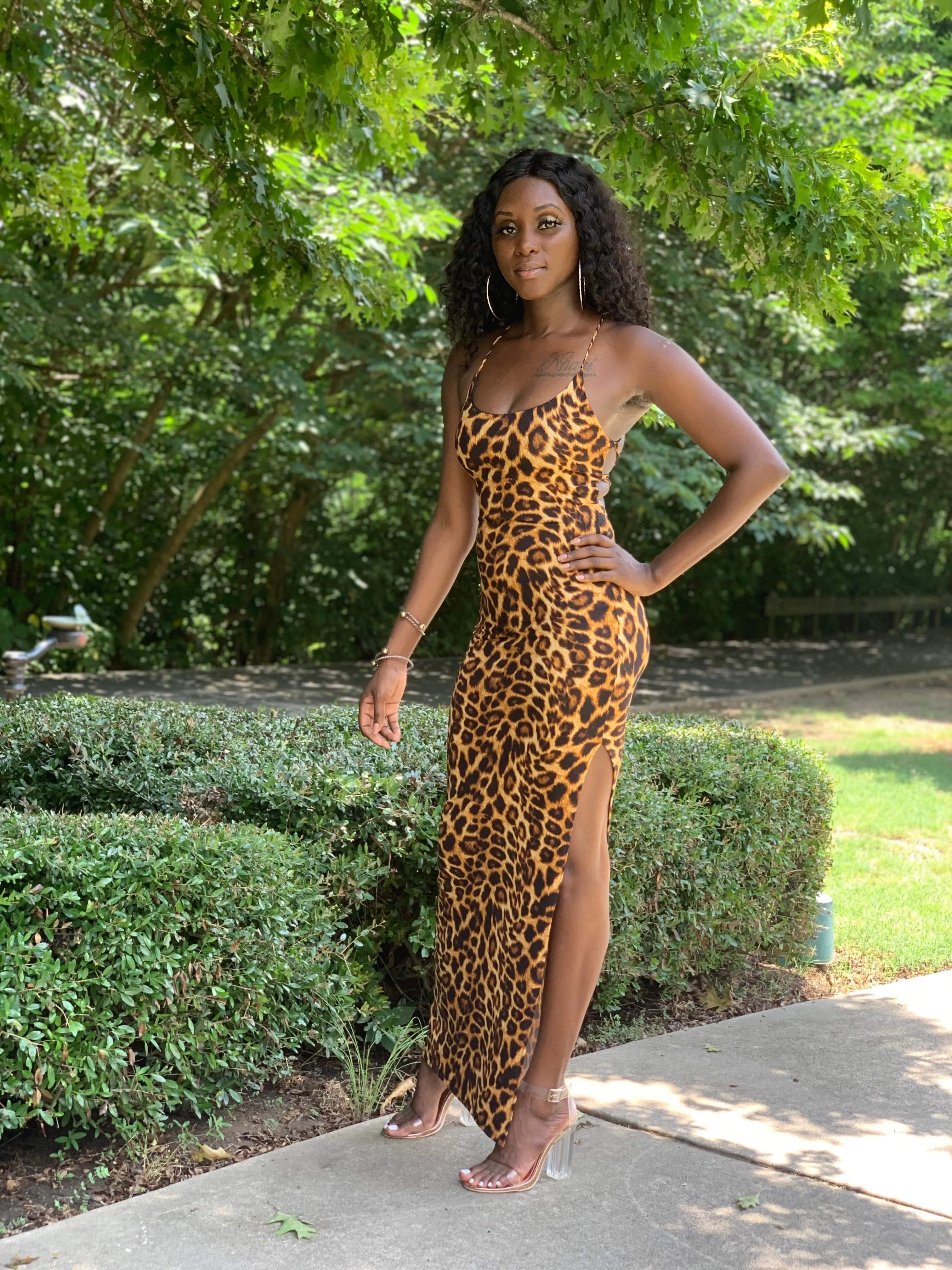 Purdy Leopard Print Dress - FINAL SALE