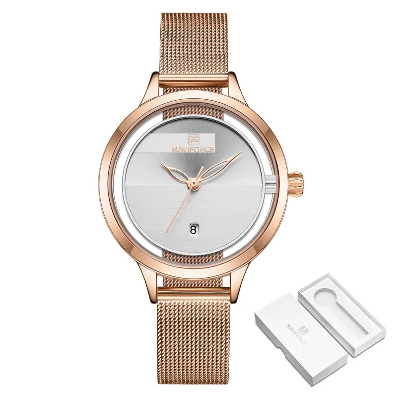 Quartz Female Waterproof Wristwatch