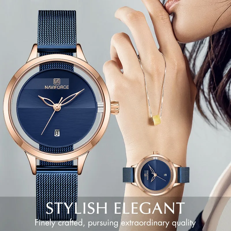 Quartz Female Waterproof Wristwatch