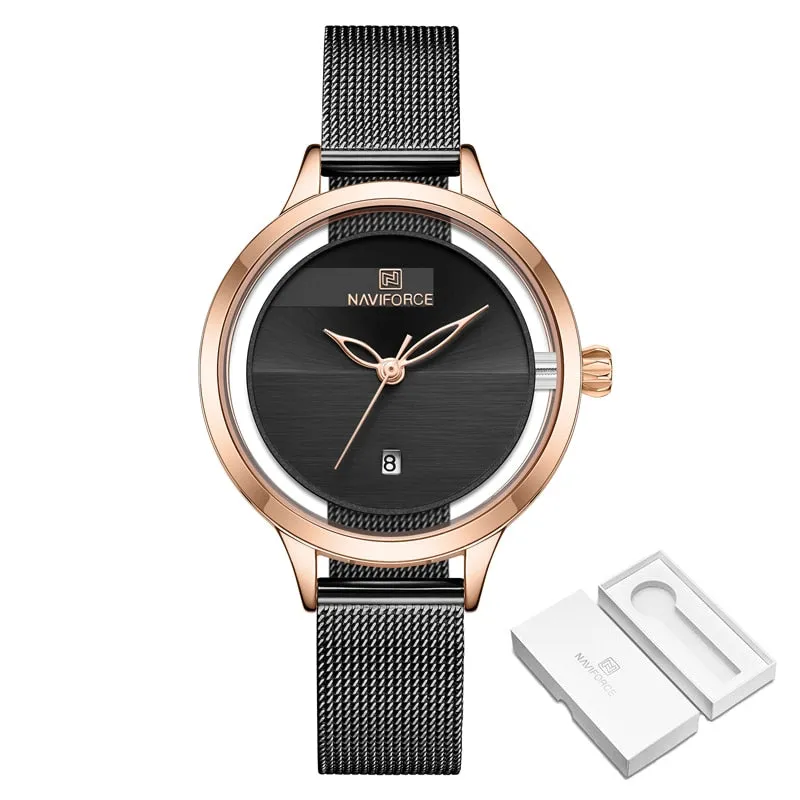 Quartz Female Waterproof Wristwatch