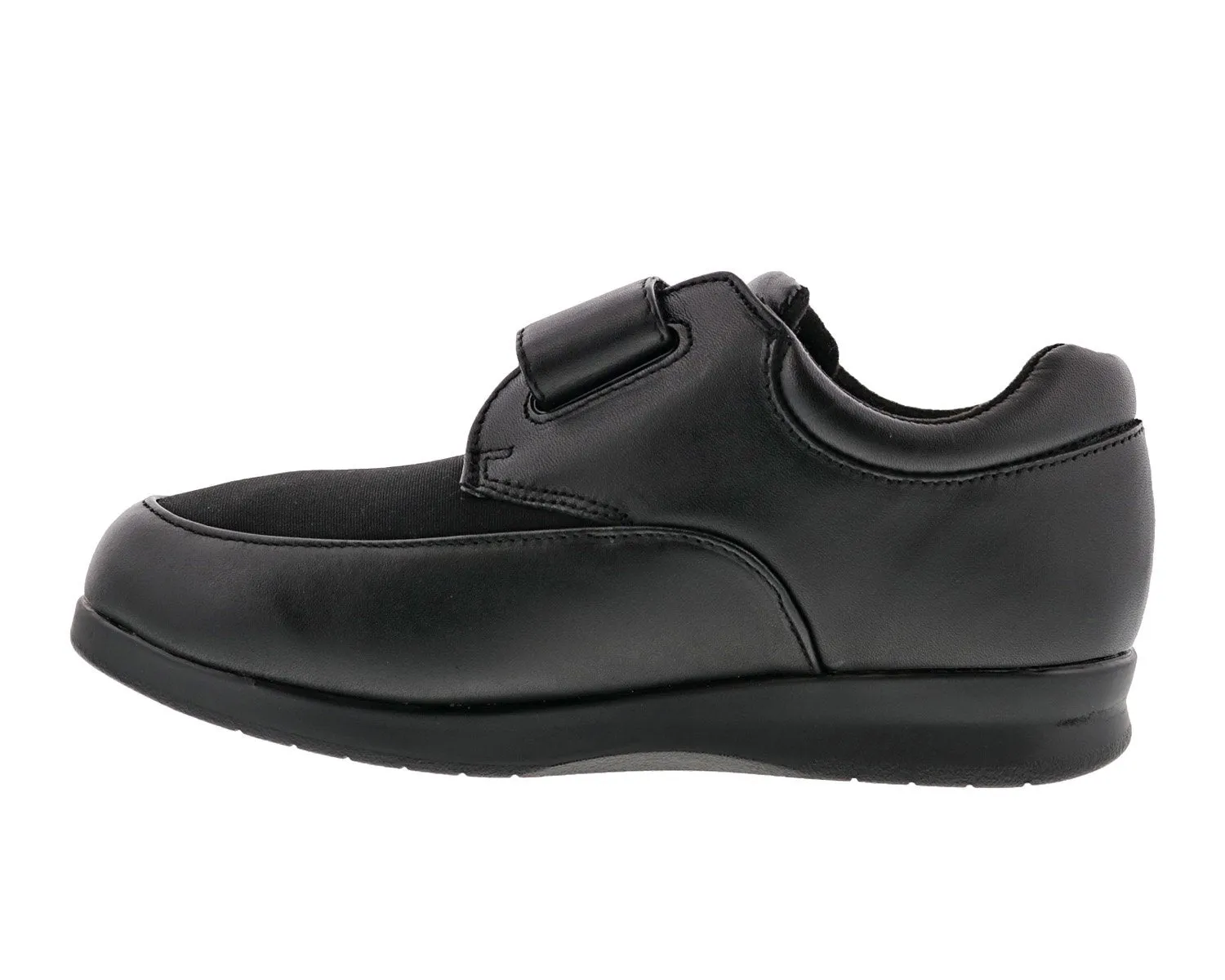 QUEST Black Leather / Black Stretch