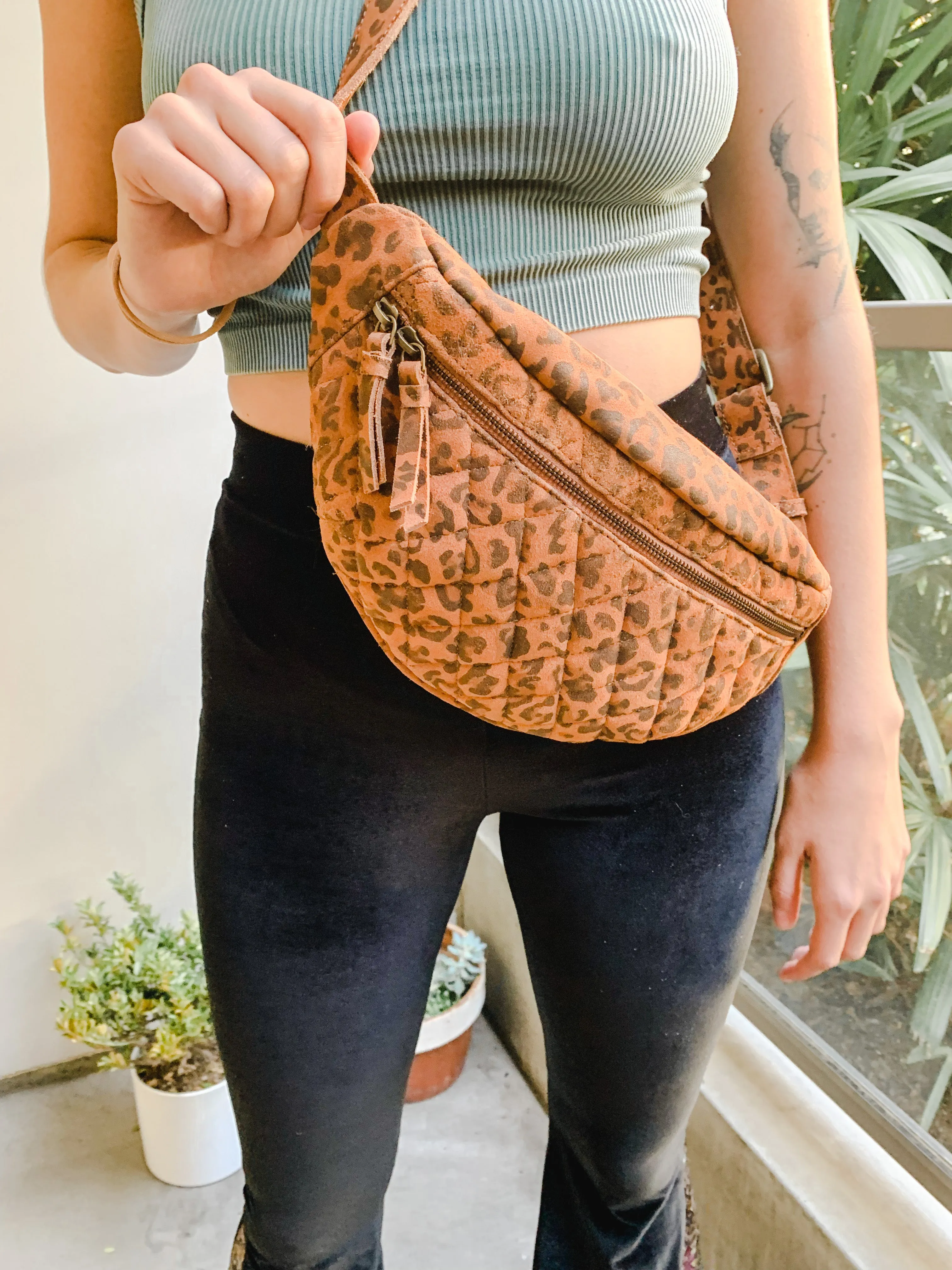 Quilted Sling Bag