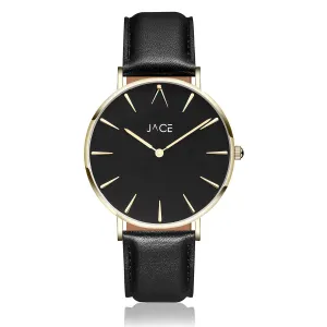 "DUBLIN" MEN`S LEATHER BAND WATCH