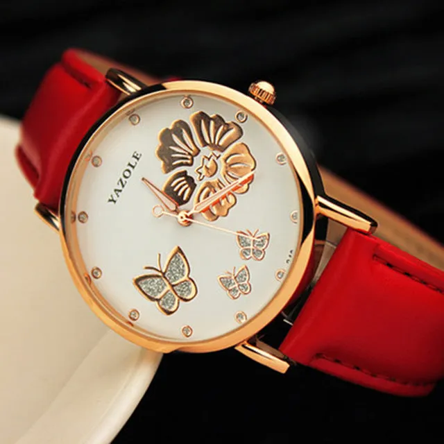 "Glitter" -- Women's Butterfly Watches