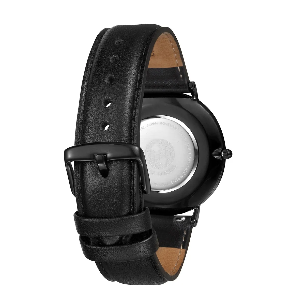 "MARRAKESH" MEN`S LEATHER BAND WATCH