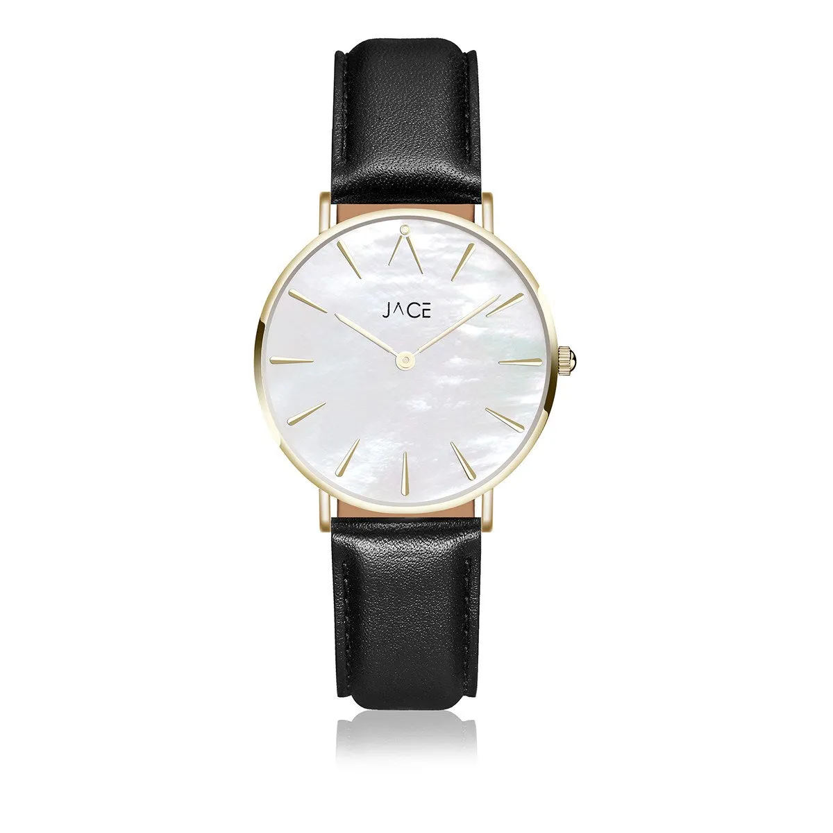 "MILAN" WOMEN`S LEATHER BAND WATCH