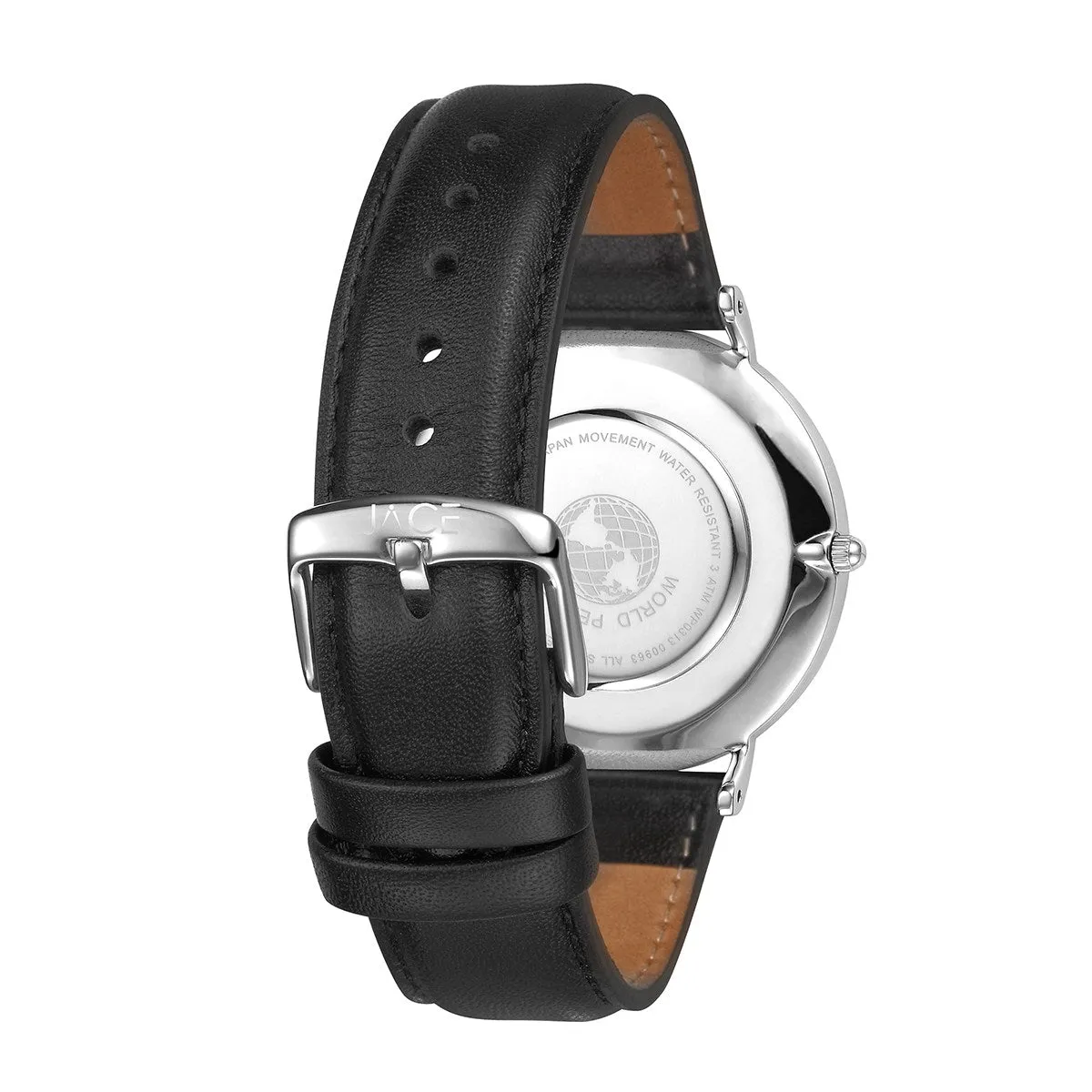 "MUNICH" MEN`S LEATHER BAND WATCH