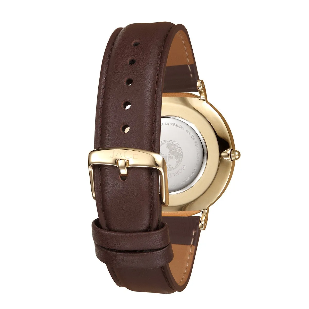 "PARIS" MEN`S LEATHER BAND WATCH