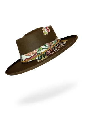 "The Rider" Rabbit Fur Felt Hat
