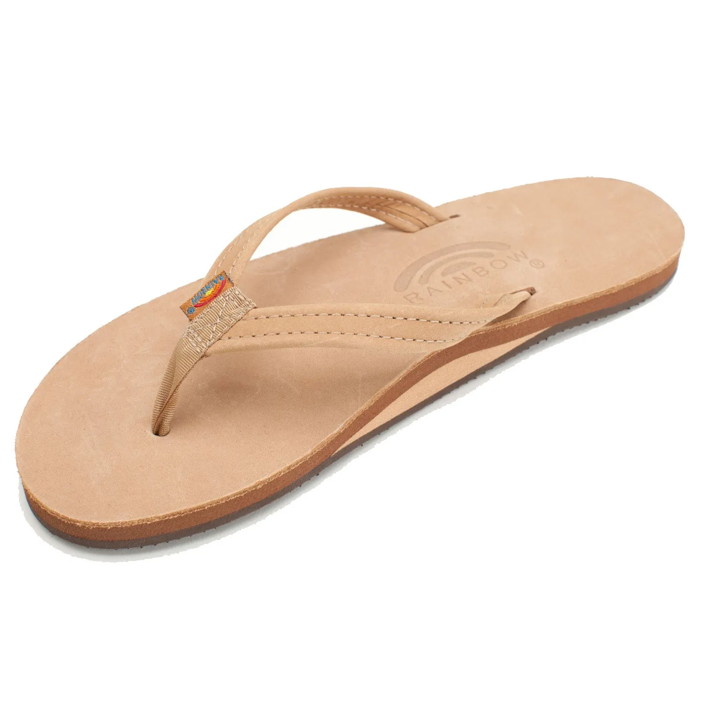 Rainbow Women's Sierra Brown Premier Leather Single Layer Narrow Strap 301ALTSNSRBRL