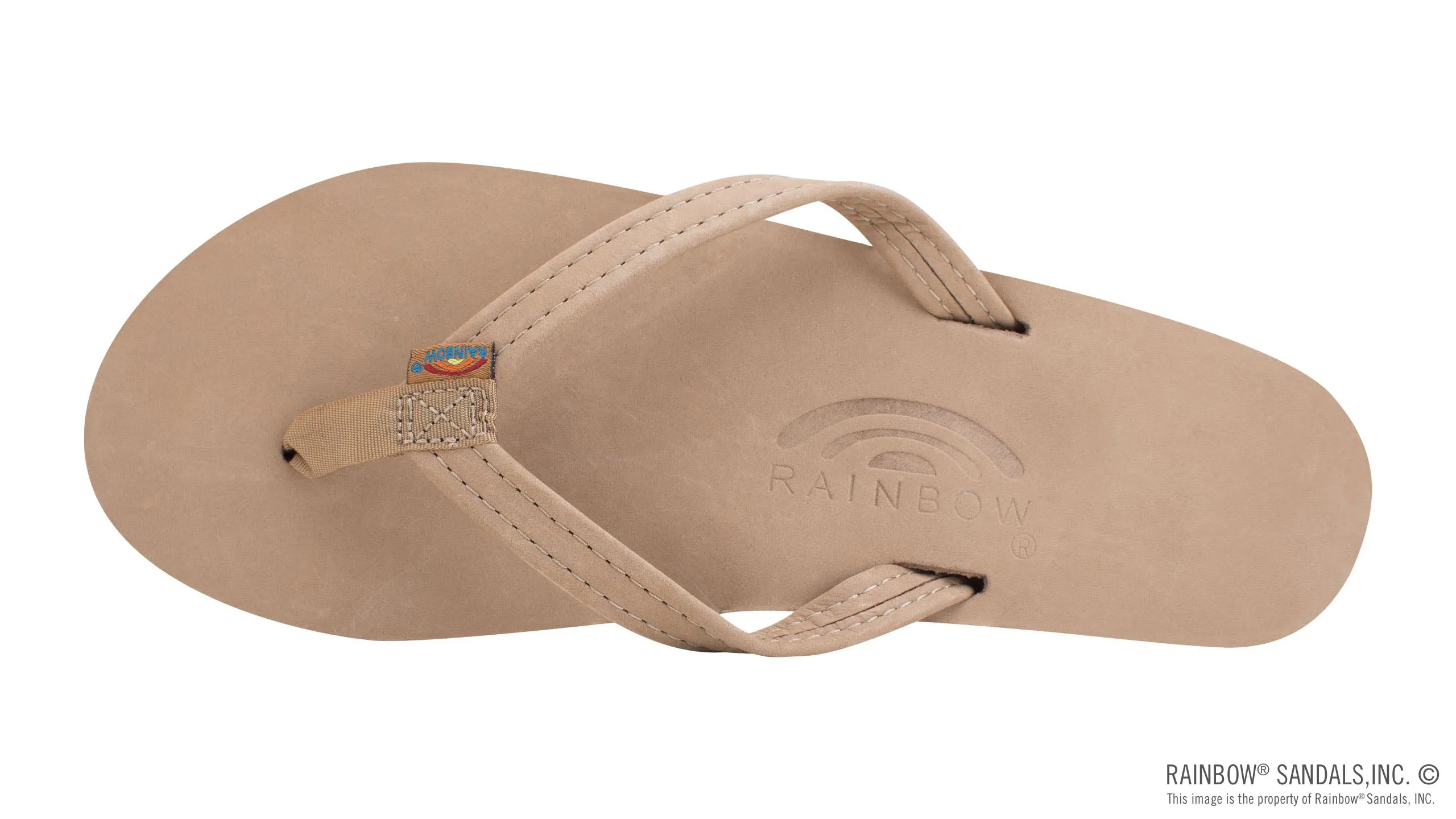 Rainbow Women's Sierra Brown Premier Leather Single Layer Narrow Strap 301ALTSNSRBRL
