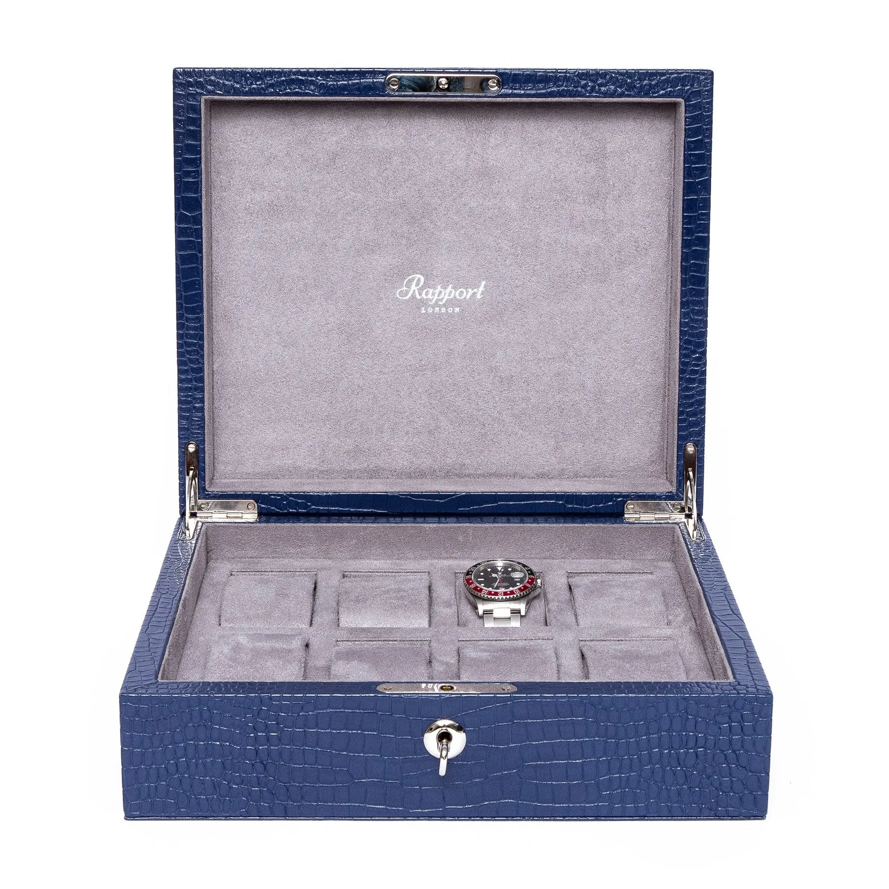 Rapport Brompton 8 Watch Box - Blue