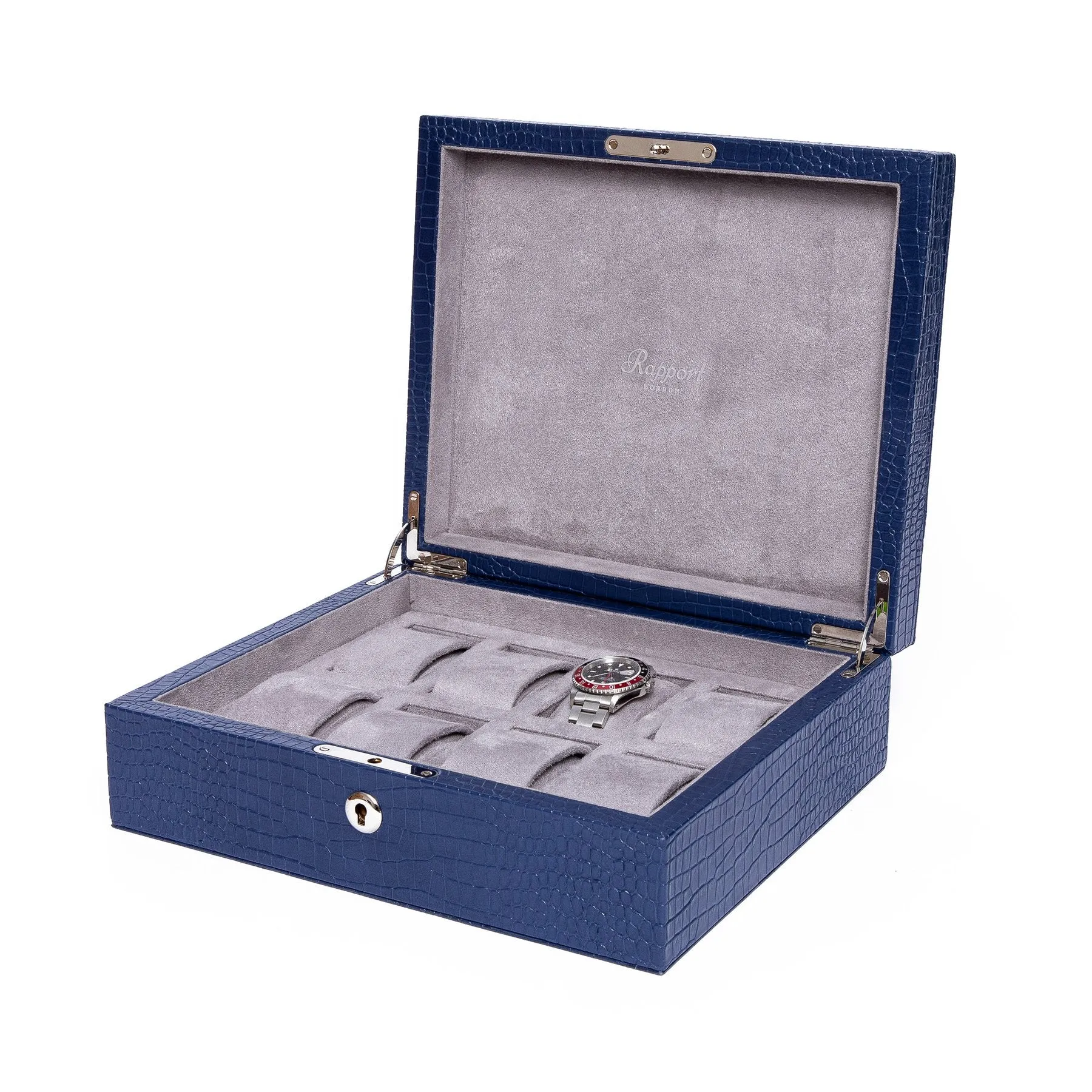 Rapport Brompton 8 Watch Box - Blue
