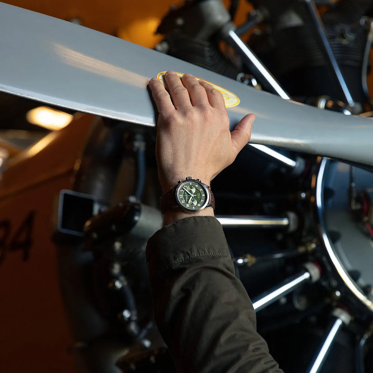Raymond Weil Freelancer Limited Edition Men's Pilot Flyback Chronograph Watch 42mm