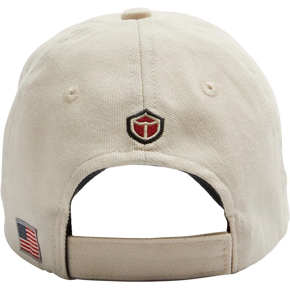 Red Canoe Cessna 3D Logo Ball Cap Stone