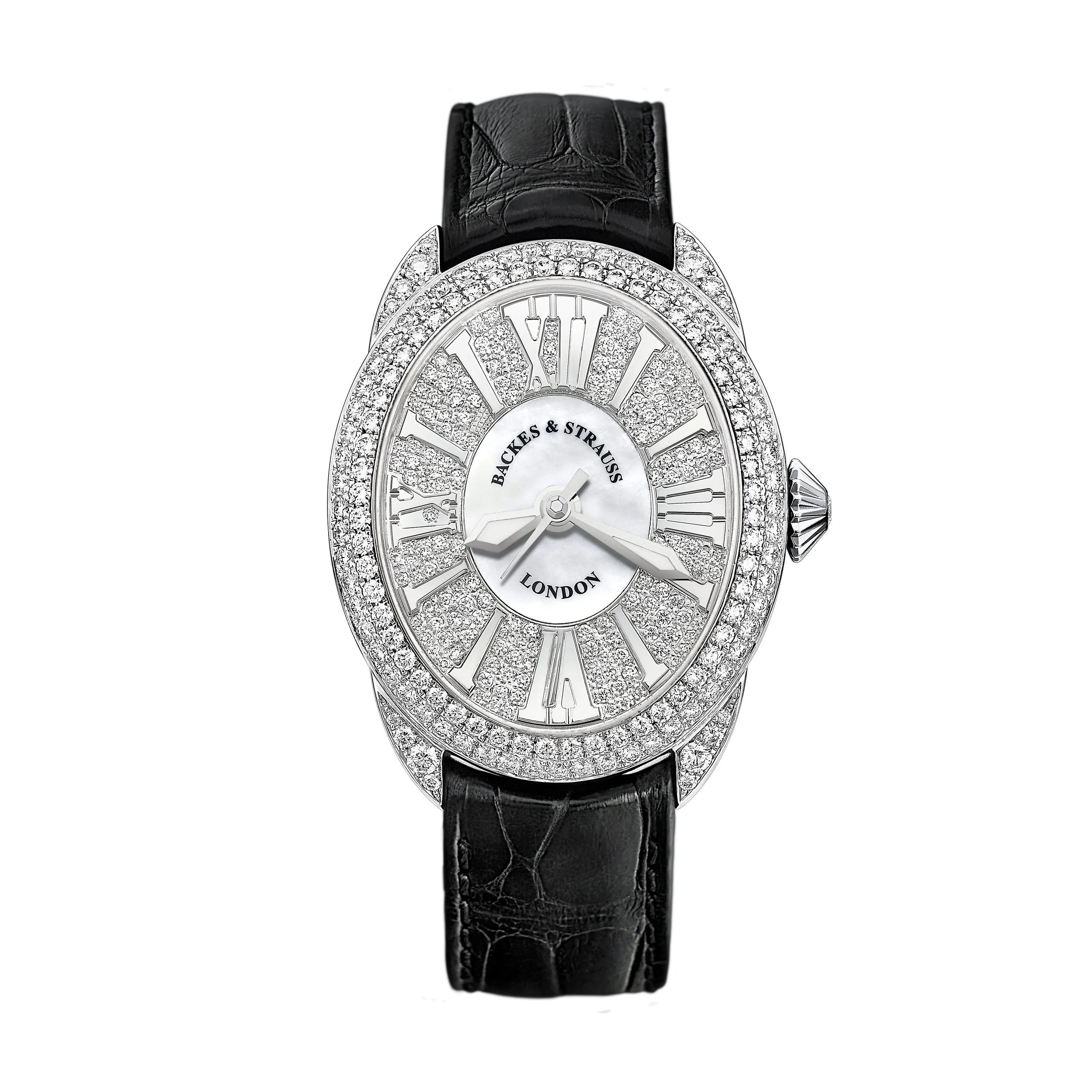 Regent 3643 Luxury Diamond Watch for Women - 18kt White Gold