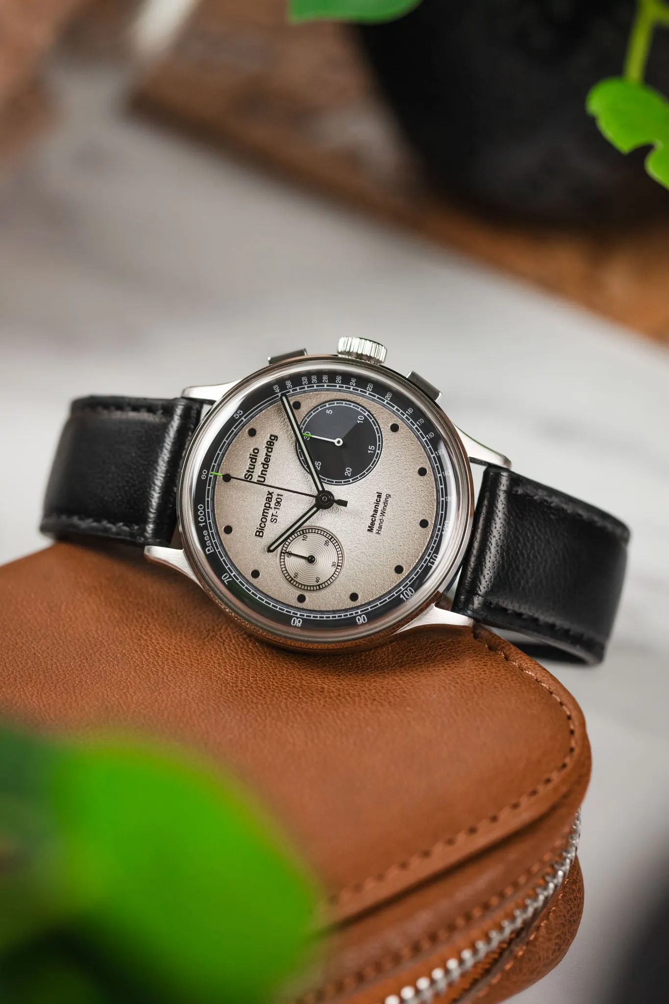 RIOS1931 MERINO Watch Strap in BLACK
