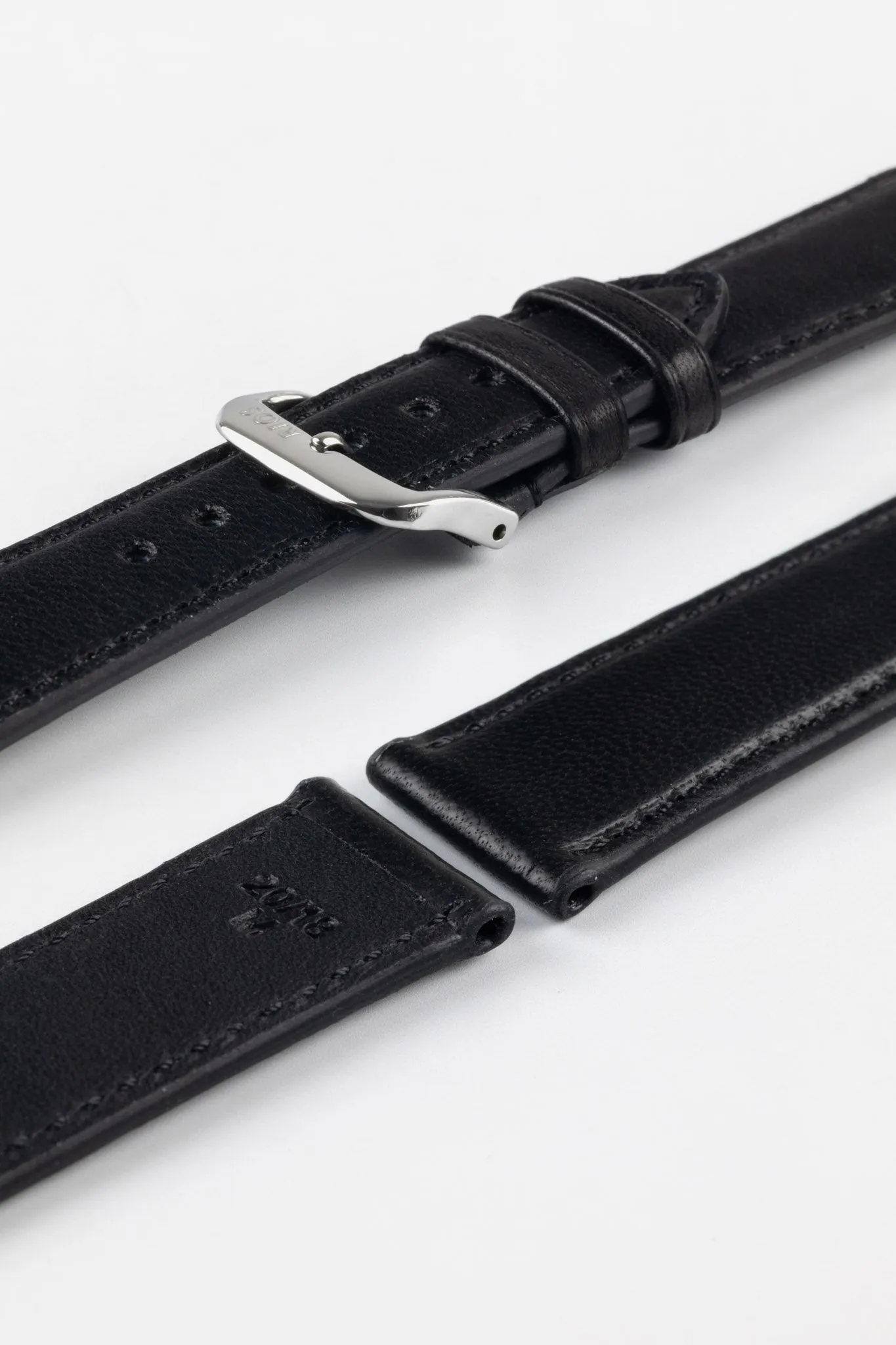 RIOS1931 MERINO Watch Strap in BLACK