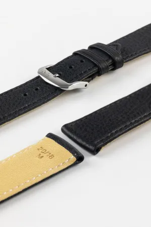 RIOS1931 WAGING Organic Watch Strap in BLACK