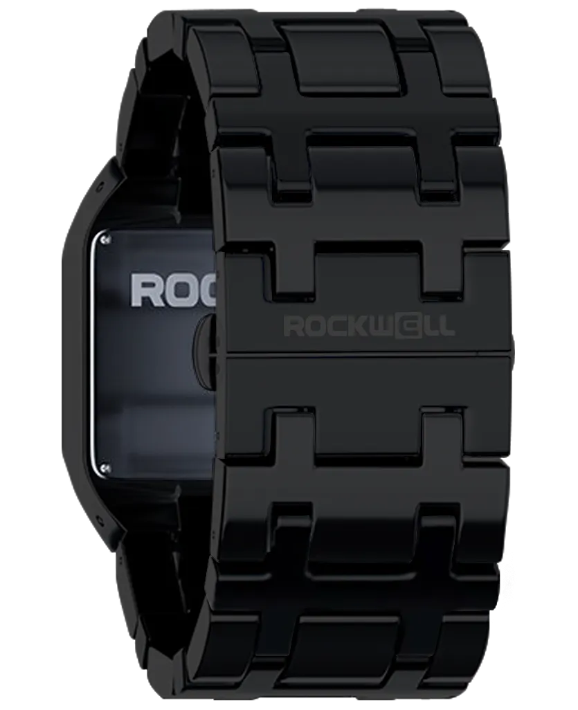 ROCKWELL DUEL TIME WATCH BLACK / BLACK