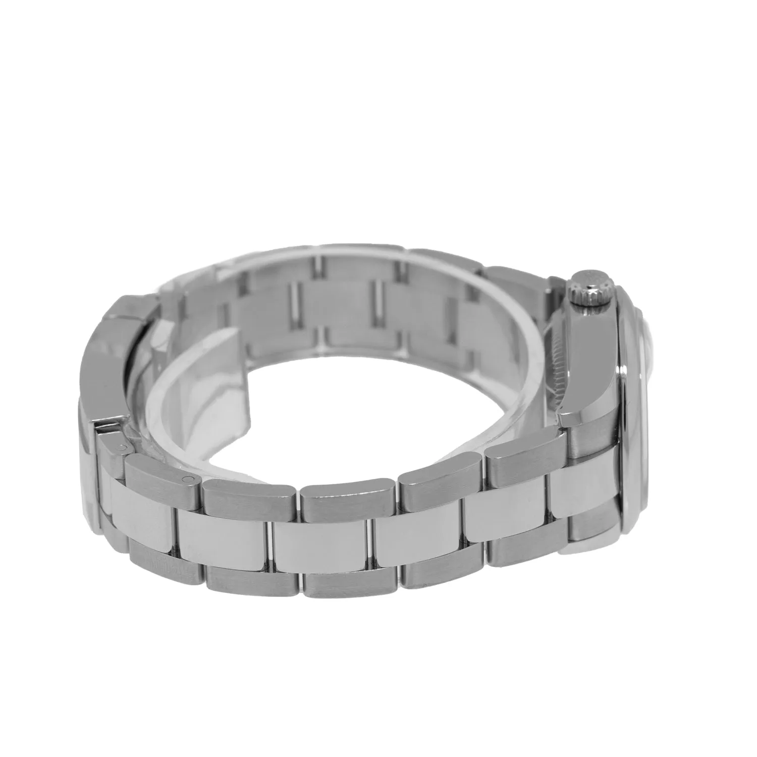 Rolex Lady-Datejust 28mm Stainless Steel Silver Roman Dial & Smooth Bezel 279160