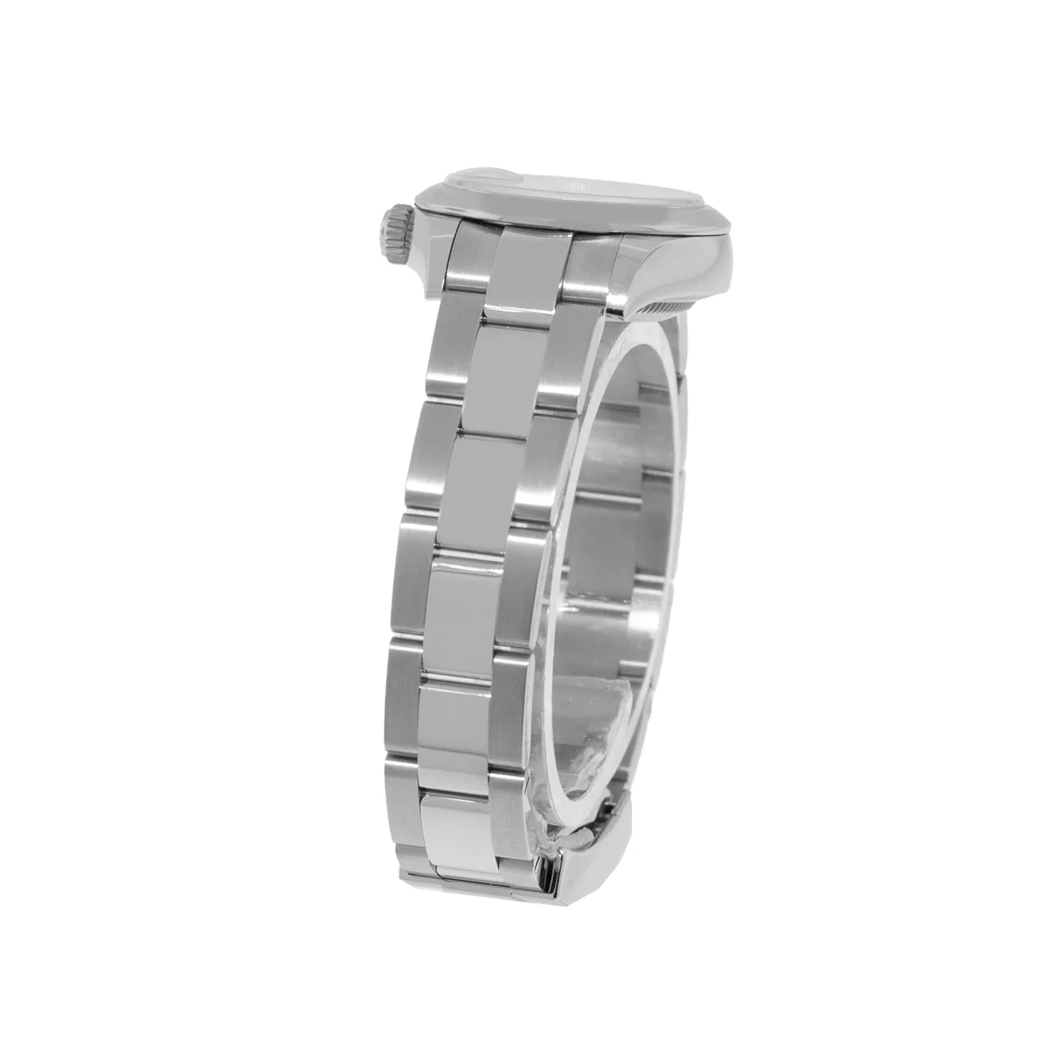 Rolex Lady-Datejust 28mm Stainless Steel Silver Roman Dial & Smooth Bezel 279160