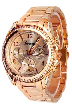 Rose Fashion Gold Watch