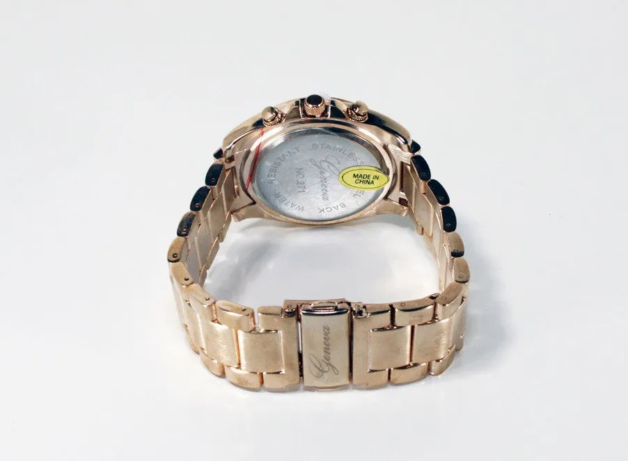 Rose Fashion Gold Watch