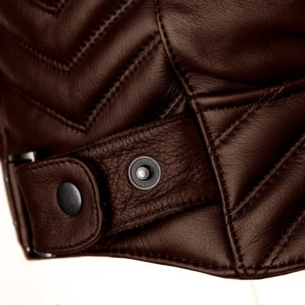 RST ROADSTER 3 CE LEATHER JACKET [BROWN]