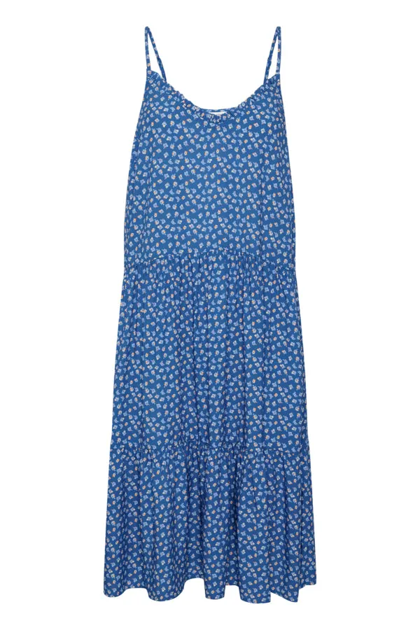 Saint Tropez EdaSZ Strap Dress in Blue I.Soulful Mini