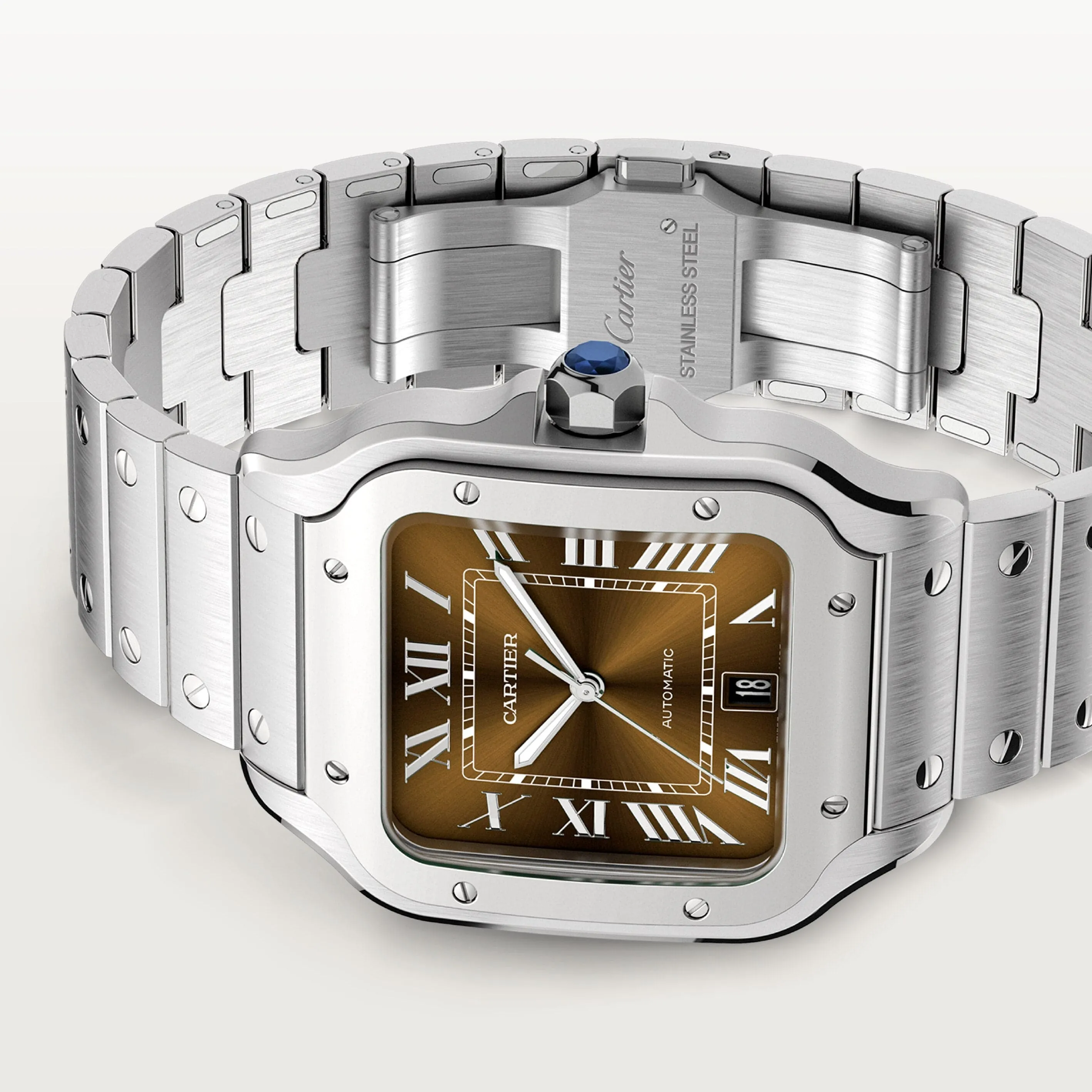 Santos de Cartier watch CRWSSA0064