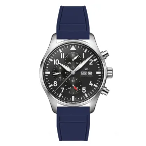 Skyward FKM Rubber Strap - Quick Release - Compatible for IWC Big Pilot - Navy (2411)