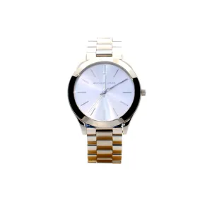 Slim Runway Silver-Tone Watch