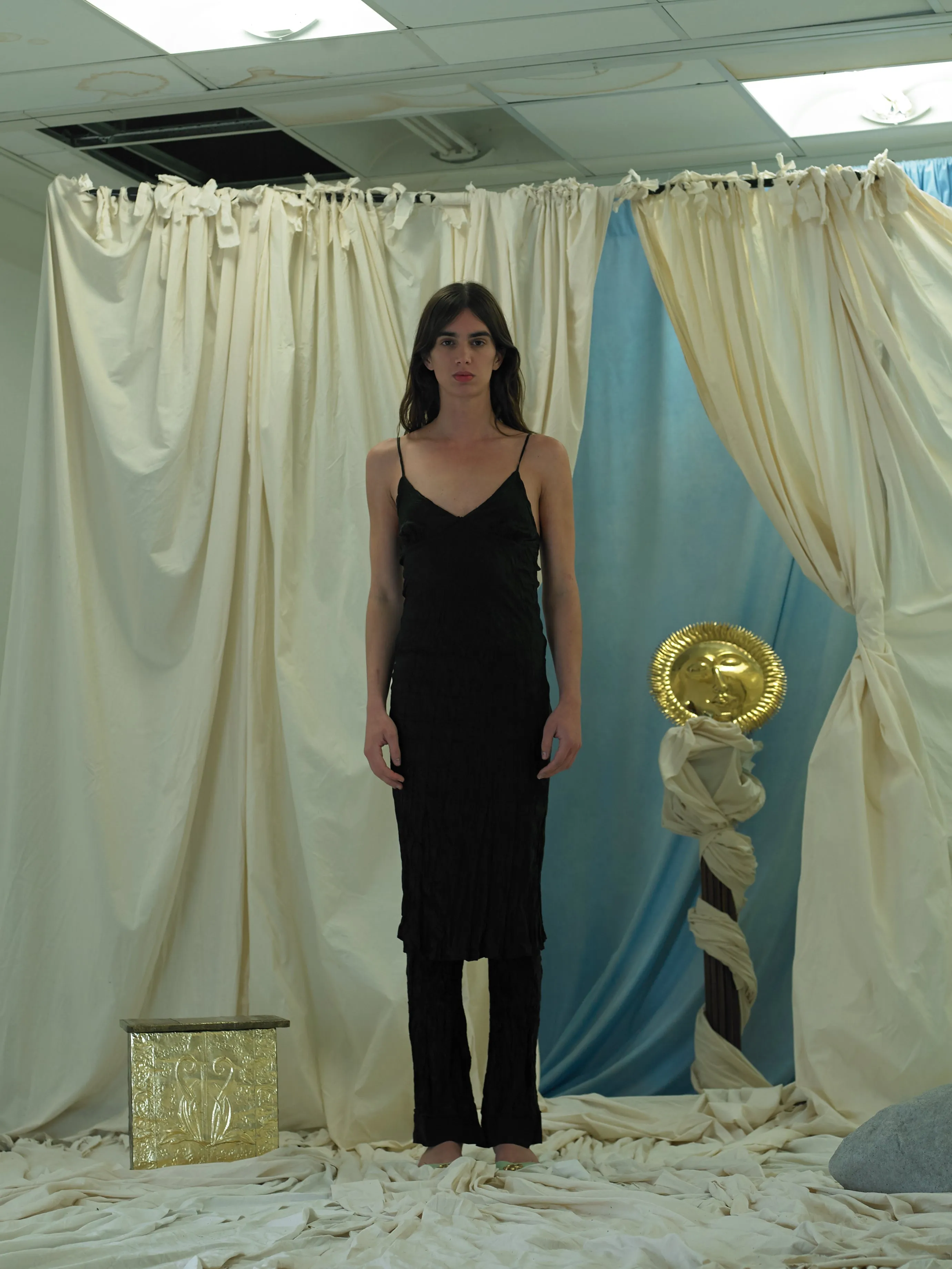 Slip Dress - Black