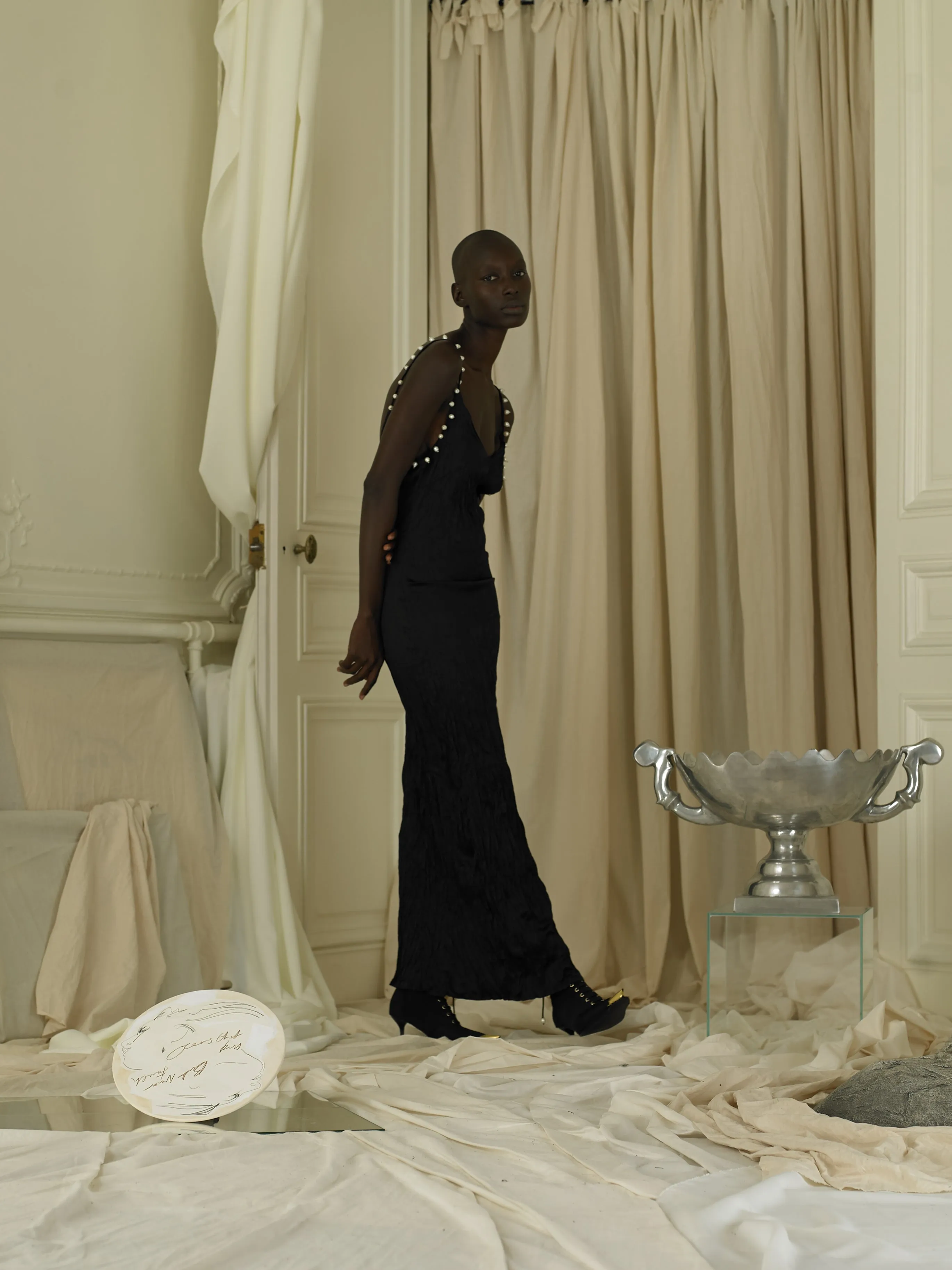 Slip Dress - Black