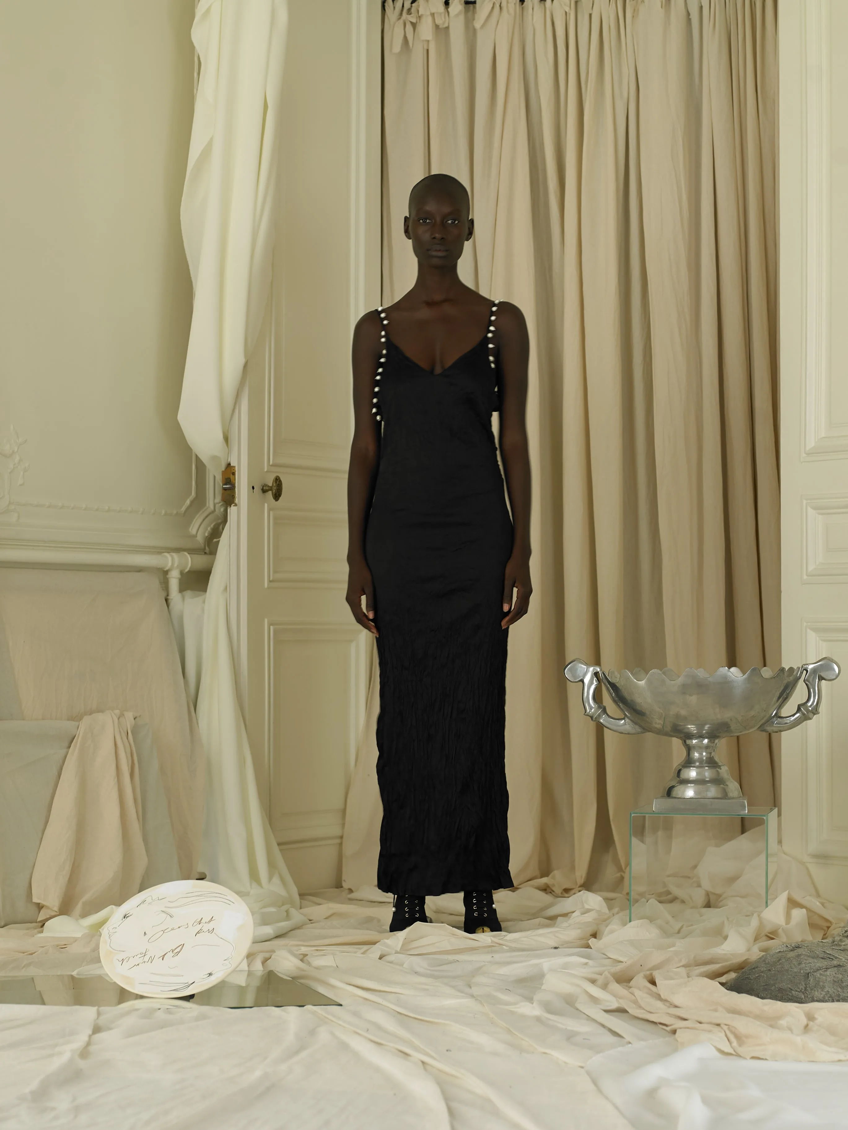 Slip Dress - Black