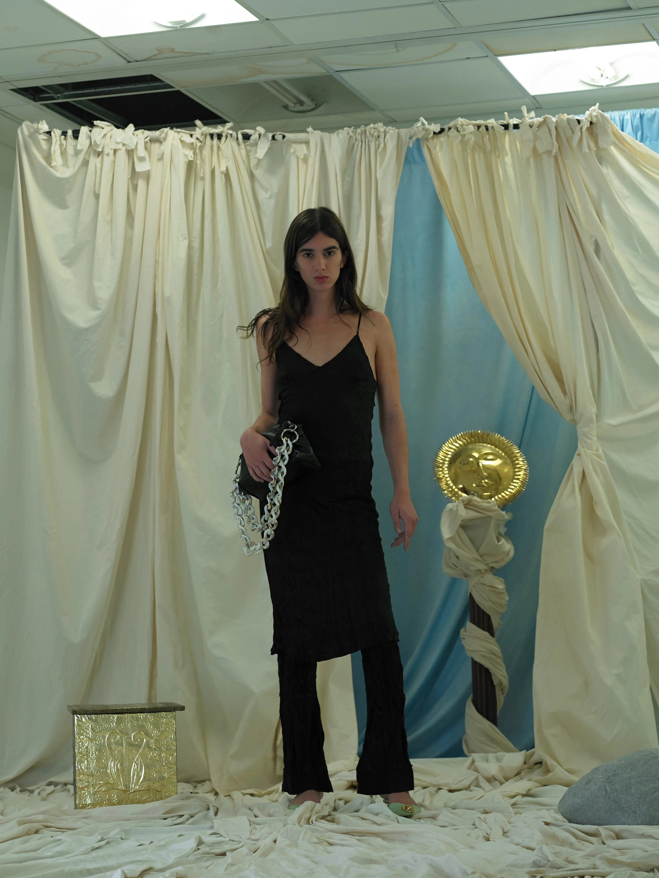 Slip Dress - Black