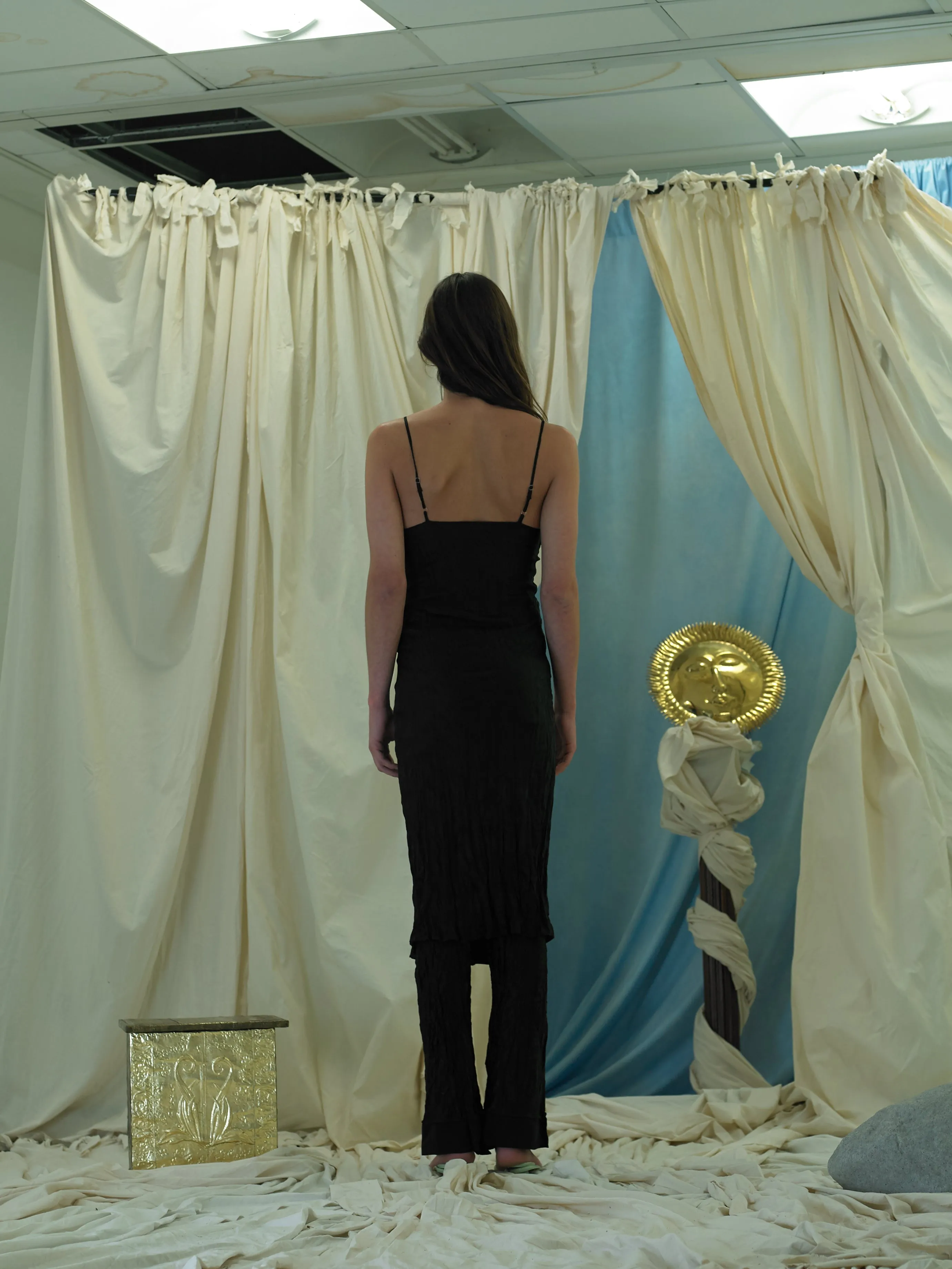 Slip Dress - Black