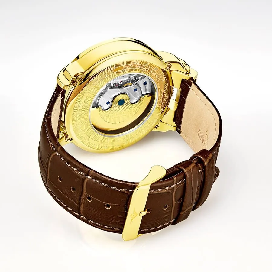 Stuhrling Original Legacy Automatic Gold Dial Men's Watch M13514