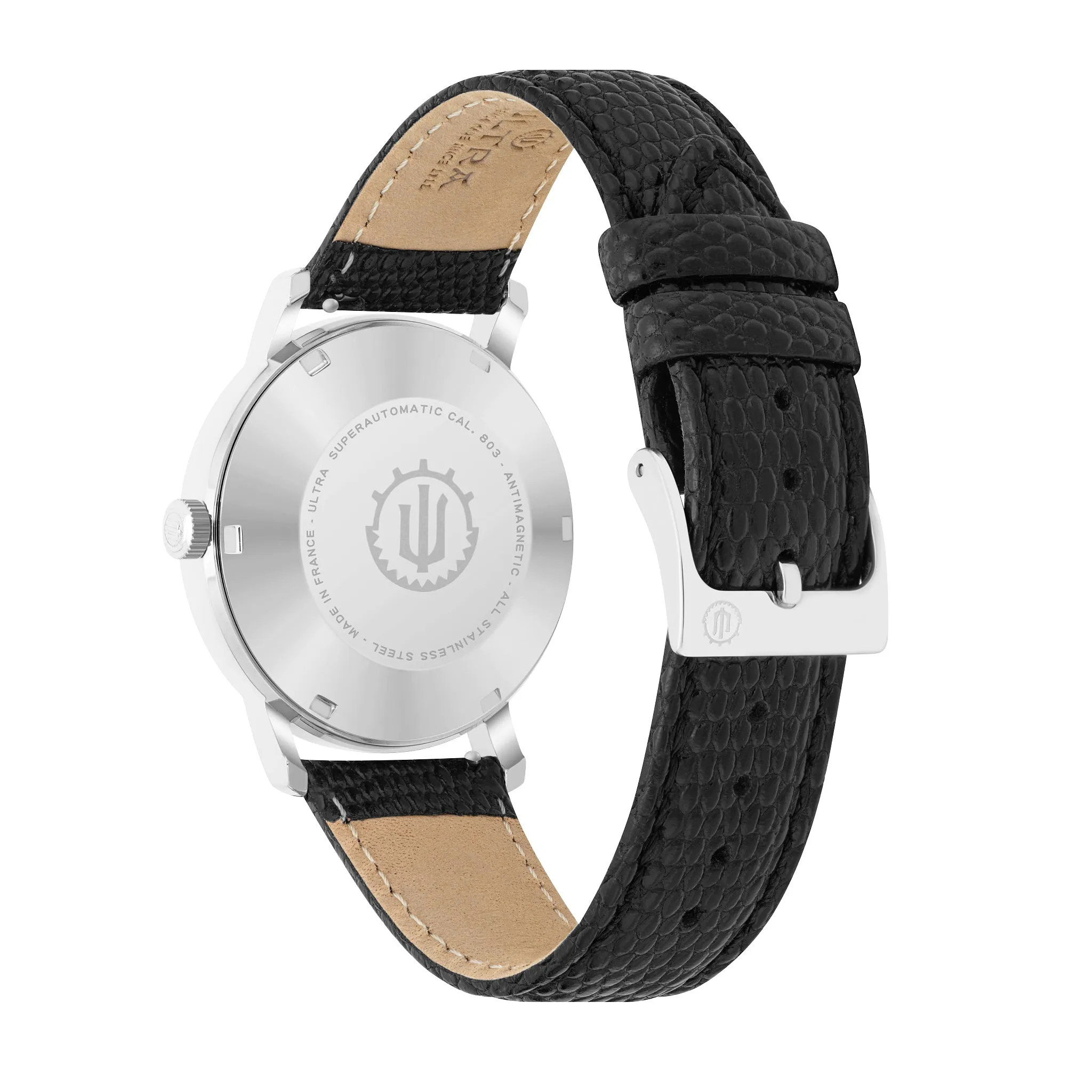 Superautomatic Lizard Black & Silver