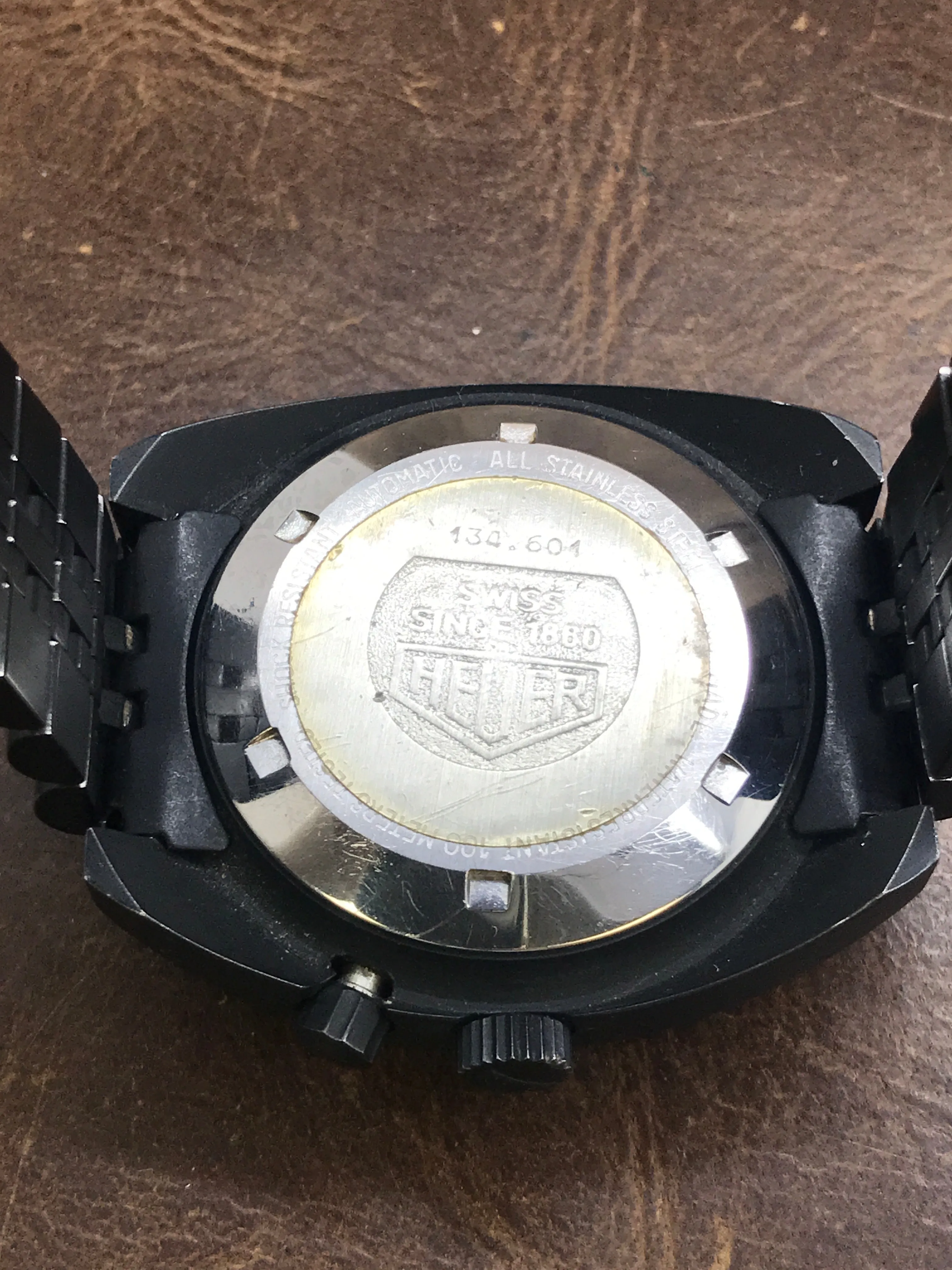 TAG Heuer  134.601 Black Dial Automatic Men's Watch