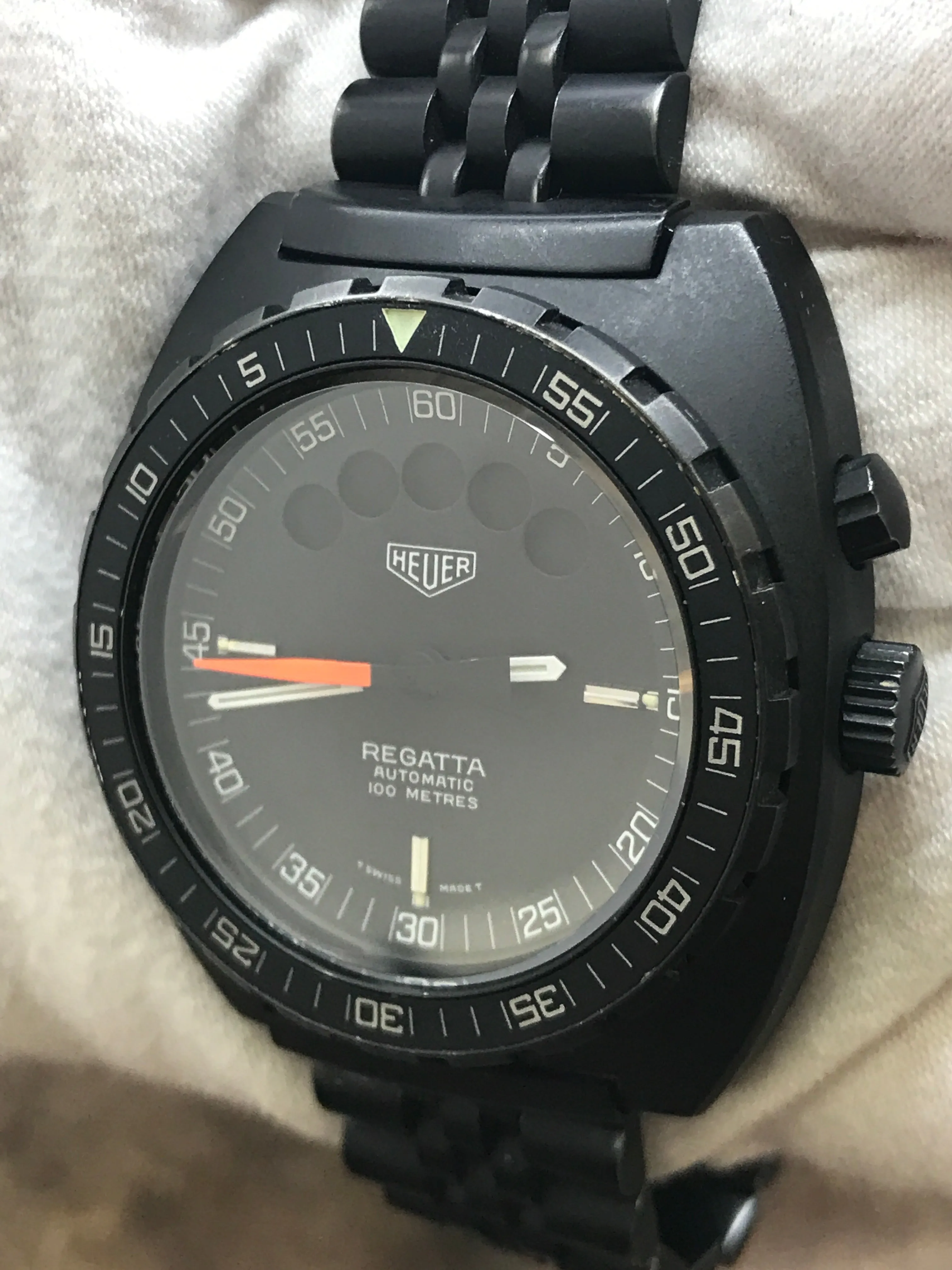 TAG Heuer  134.601 Black Dial Automatic Men's Watch