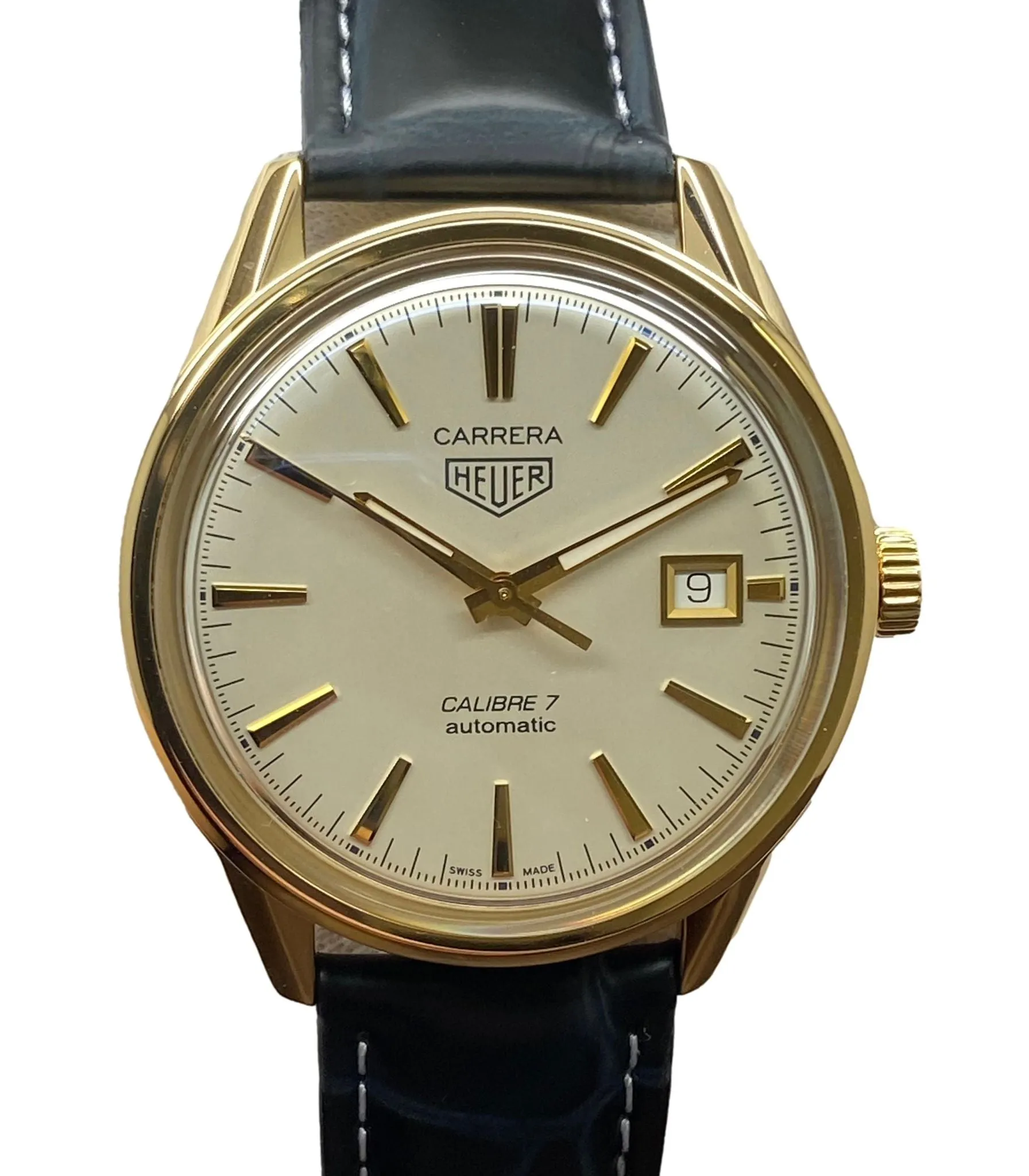 TAG Heuer Carrera Calibre 7 WAR2140 Silver Dial Automatic Men's Watch