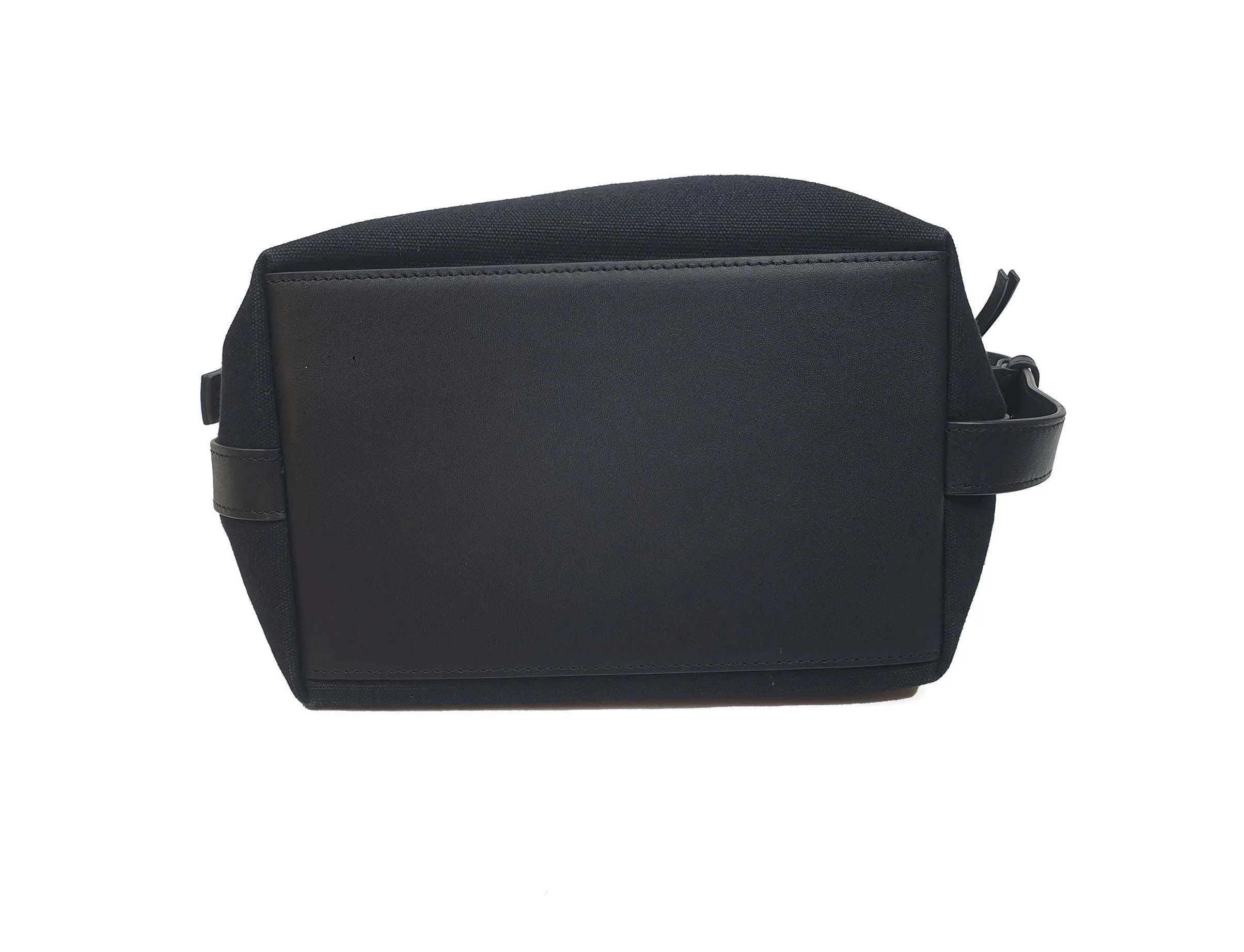 The Horse black canvas and leather shoulder bag