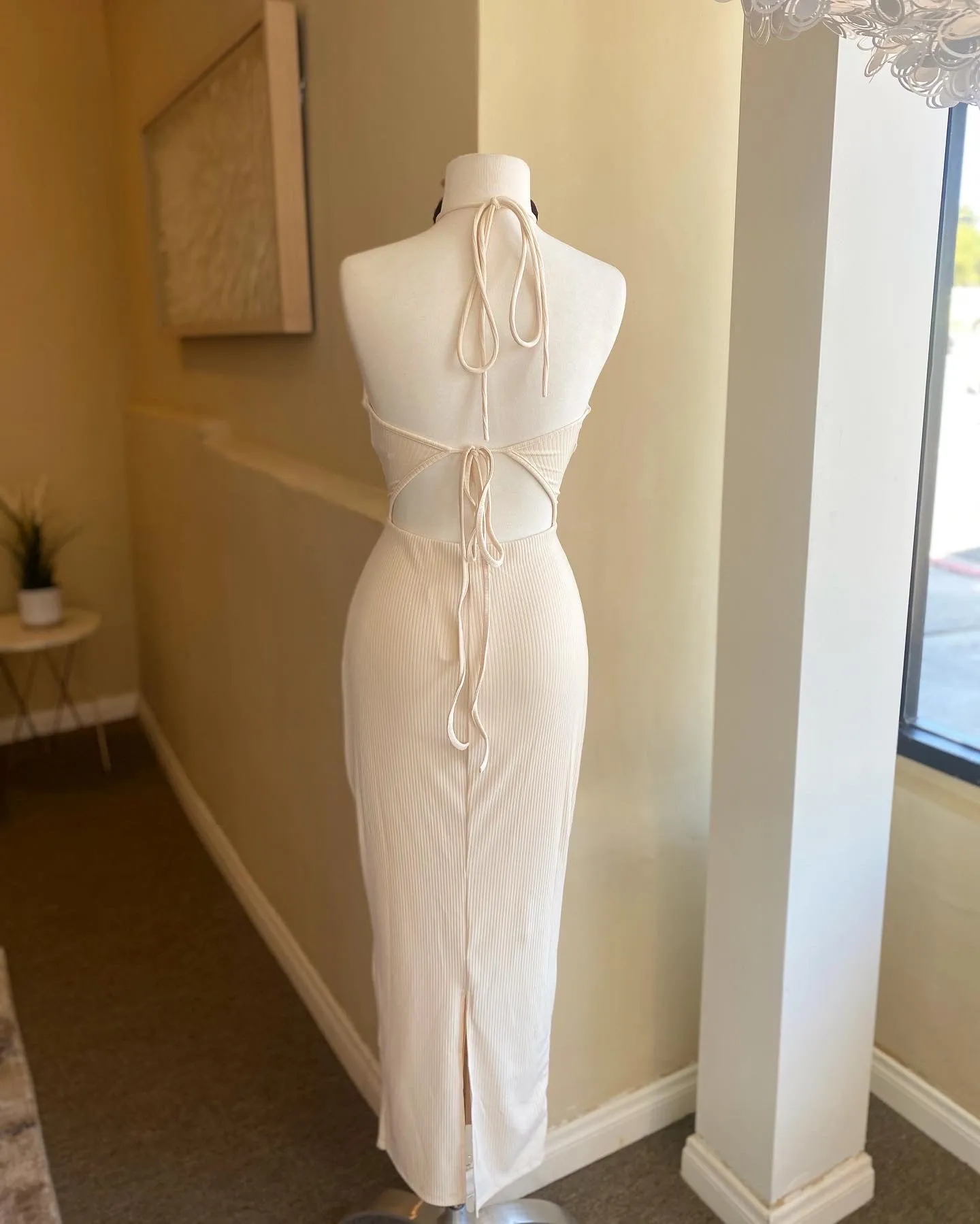 Thin Strap MIDI Dress FINAL SALE