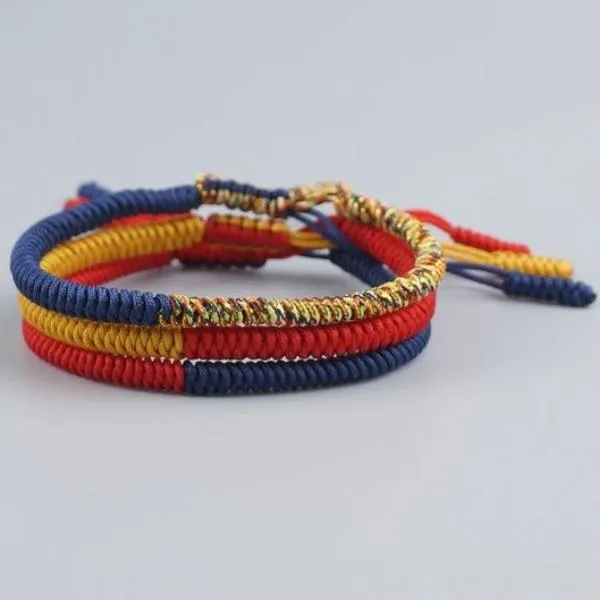 Tibetan Buddhist Good Lucky Charm Bracelets & Bangles
