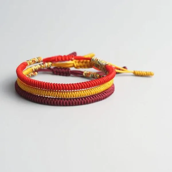 Tibetan Buddhist Good Lucky Charm Bracelets & Bangles