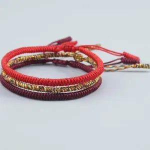 Tibetan Buddhist Good Lucky Charm Bracelets & Bangles